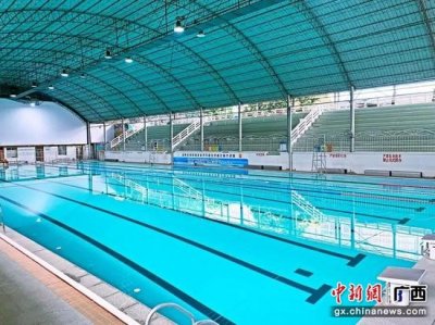 广西体育场游泳馆重新开业 市民再添健身打卡好去处