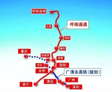​呼南高速铁路，线路走向争议不断，逐渐演化为双通道