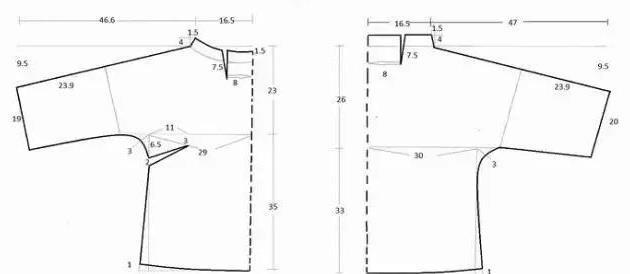 童装裁剪超多款女装(童装)的裁剪图合集!