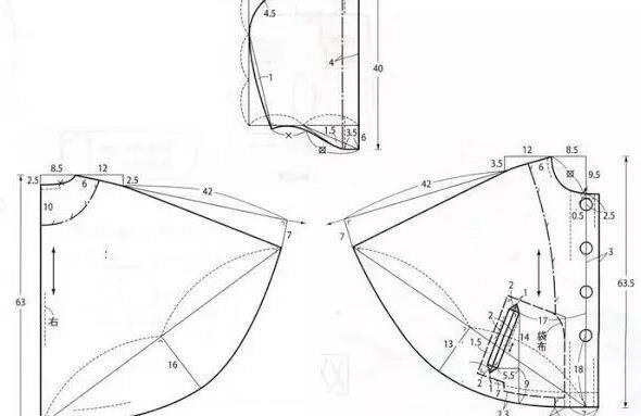 童装裁剪超多款女装(童装)的裁剪图合集!