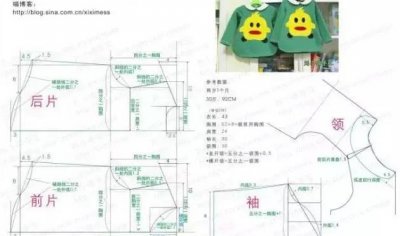 ​童装裁剪超多款女装（童装）的裁剪图合集!