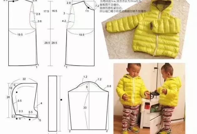 童装裁剪超多款女装(童装)的裁剪图合集!