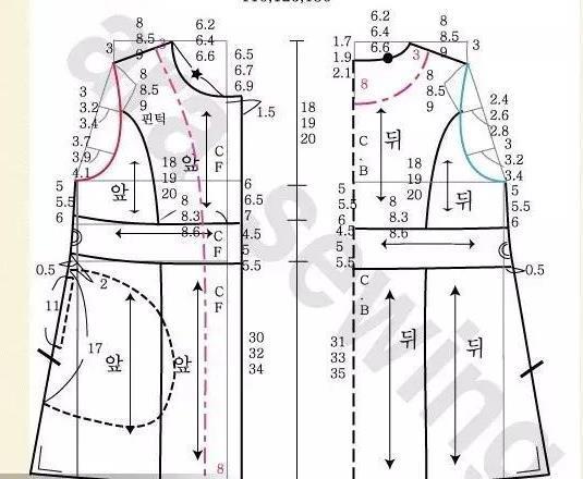 童装裁剪超多款女装(童装)的裁剪图合集!