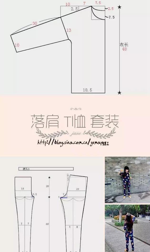 童装裁剪超多款女装(童装)的裁剪图合集!