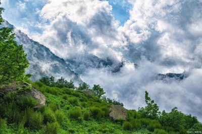 ​10首意境唯美六言诗，白云漫与相亲，每一首都是人间仙境