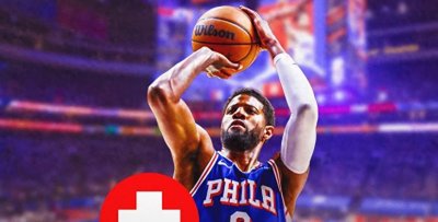 ​乔治受伤一幕曝光：左膝过度伸展提前退赛专家担忧十字韧带撕裂